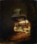 Fille avec un lapin - John Hoppner — näkymä teoksesta