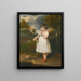 Portrait d'Emma Laura Whitbread, plus tard Lady Eversley 1798-1857, lorsqu'elle était enfant - John Hoppner — kehystetty taideteos seinällä