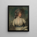 Portrait d'une femme - John Hoppner — kehystetty taideteos seinällä
