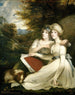 Les sœurs Frankland - John Hoppner — näkymä teoksesta