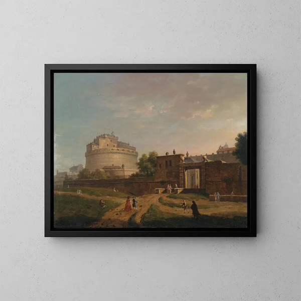 Château Saint-Ange, Rooma - John Inigo Richards — kehystetty taideteos seinällä
