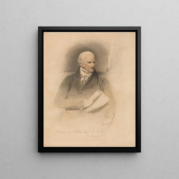 John Jackson - Portrait of Benjamin West PRA.webp