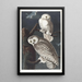 Harfang des neiges - John James Audubon — kehystetty taideteos seinällä