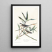 Viréo solitaire - John James Audubon — kehystetty taideteos seinällä