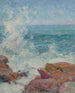 Surf à Gloucester - John Leslie Breck — näkymä teoksesta
