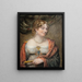 Portrait d'Anne Law née Towry, 1re dame d'Ellenborough - John Linnell — kehystetty taideteos seinällä