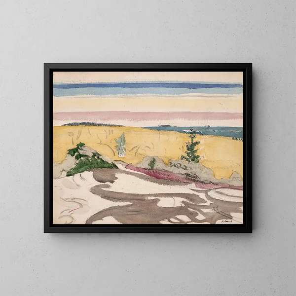 Petit Point Maine - John Marin — kehystetty taideteos seinällä