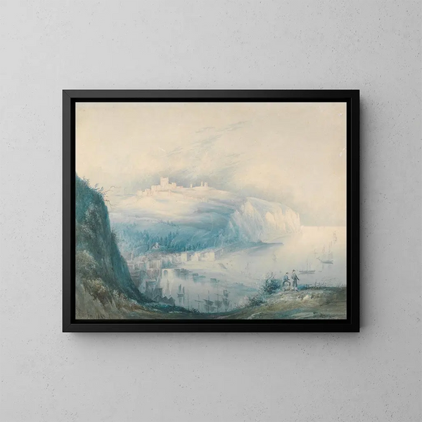 Douvres - John Martin — kehystetty taideteos seinällä