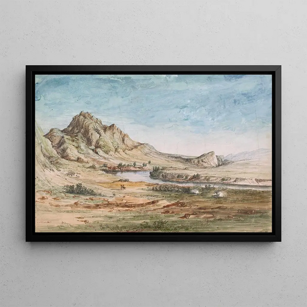 John Mix Stanley - Bears Teeth Missouri River Gate of the Mountains.webp