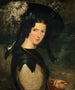Portrait de Mme John O'Keefe, épouse de l'artiste - John O'Keeffe — näkymä teoksesta