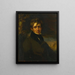 Portrait d'un homme que l'on dit être le poète Thomas Moore - John Opie — kehystetty taideteos seinällä