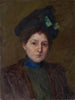 Portrait de Winifred Brady - John Ottis Adams — näkymä teoksesta
