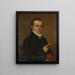 Samuel Hanson Cox 1793-1880 - John Paradise — kehystetty taideteos seinällä