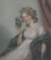 Femme tenant un masque - John Raphael Smith — näkymä teoksesta