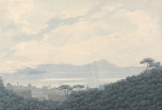 John Robert Cozens - The Bay of Naples from Capodimonte Italy.webp