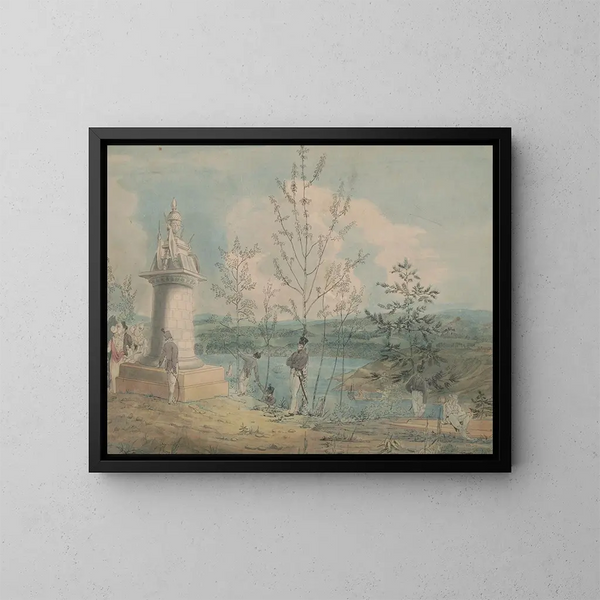 Monument des cadets à West Point - John Rubens Smith — kehystetty taideteos seinällä