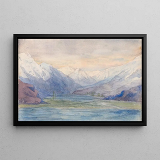 John Ruskin - Mountain Landscape.webp