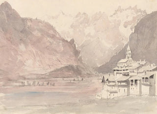 Sveitsin vuoristomaisemasta - John Ruskin — näkymä teoksesta