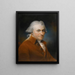 Portrait de John Johnson - John Russell — kehystetty taideteos seinällä