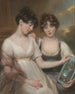 Portrait d'Anne et Maria Russell - John Russell — näkymä teoksesta
