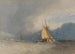 Bateaux au large, tempête approchant - John Sell Cotman — näkymä teoksesta