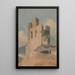 Sheriff Huttonin linna, Yorkshire - John Sell Cotman — kehystetty taideteos seinällä