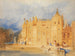 La maison abbatiale de l'abbaye de Saint-Ouen à Rouen - John Sell Cotman — näkymä teoksesta