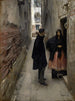 Une rue à Venise - John Singer Sargent — näkymä teoksesta
