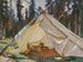 Yksi teltta Rocky Mountains - John Singer Sargent — näkymä teoksesta