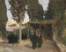 Varjostettu polku Itässä - John Singer Sargent — näkymä teoksesta