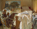 Taiteilija ateljeessaan - John Singer Sargent — näkymä teoksesta