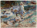 Taiteilija easelillään - John Singer Sargent — näkymä teoksesta