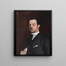 Cornelius Vanderbilt II - John Singer Sargent — kehystetty taideteos seinällä