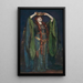Ellen Terry Lady Macbethina - John Singer Sargent — kehystetty taideteos seinällä