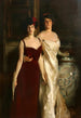 Ena ja Betty Asherin ja Rouva Wertheimerin tyttäret - John Singer Sargent — näkymä teoksesta