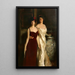 Ena ja Betty Asherin ja Rouva Wertheimerin tyttäret - John Singer Sargent — kehystetty taideteos seinällä