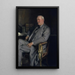 Evelyn Baring Cromerin ensimmäinen kreivi - John Singer Sargent — kehystetty taideteos seinällä