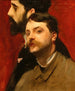 François Flameng ja Paul Helleu - John Singer Sargent — näkymä teoksesta