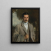 John Ridgely Carter - John Singer Sargent — kehystetty taideteos seinällä