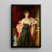 Lady Helen Vincent vicomtesse d'Abernon - John Singer Sargent — kehystetty taideteos seinällä