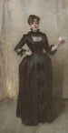 Rouva ruusun kanssa Charlotte Louise Burckhardt - John Singer Sargent — näkymä teoksesta