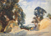 Maisemamaalaus puilla - John Singer Sargent — näkymä teoksesta
