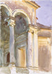 Loggia Villa Giulia Rooma - John Singer Sargent — näkymä teoksesta