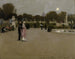 Jardins du Luxembourg au crépuscule - John Singer Sargent — näkymä teoksesta