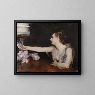 Madame Gautreau portant un toast - John Singer Sargent — kehystetty taideteos seinällä