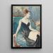 Madame Gautreau Madame X - John Singer Sargent — kehystetty taideteos seinällä