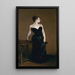 Madame X Madame Pierre Gautreau - John Singer Sargent — kehystetty taideteos seinällä