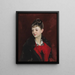 Mademoiselle Suzanne Poirson - John Singer Sargent — kehystetty taideteos seinällä