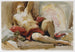 Mies maalaus punaisella verhoilulla - John Singer Sargent — näkymä teoksesta