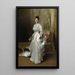 Margaret Stuyvesant Rutherfurd White Mme Henry White - John Singer Sargent — kehystetty taideteos seinällä
